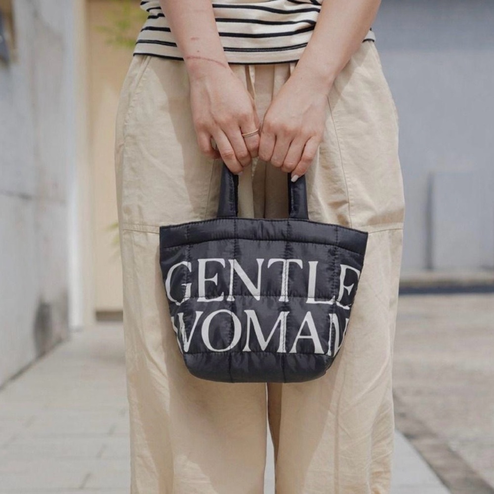 GENTLE WOMAN Fashion Y2K Quilted Crossbody Mini Tote Bag